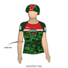 Brewcity Bruisers Rushin' Rollettes: 2018 Uniform Jersey (Red and Green)