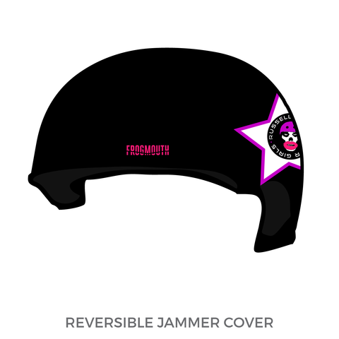 Russellville Roller Girls: Jammer Helmet Cover (Black)