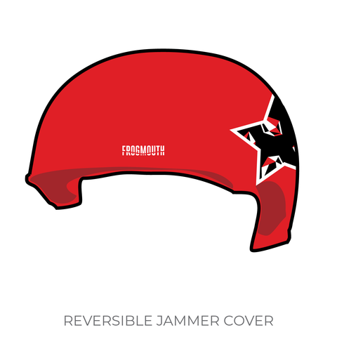 Salt City Roller Derby: Jammer Helmet Cover (Red)