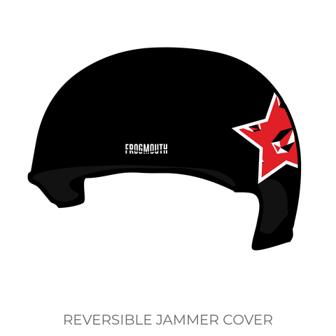 Salt City Roller Derby: Jammer Helmet Cover (Black)