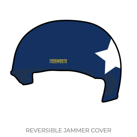 Adelaide Roller Derby Salty Dolls: Jammer Helmet Cover (Blue)