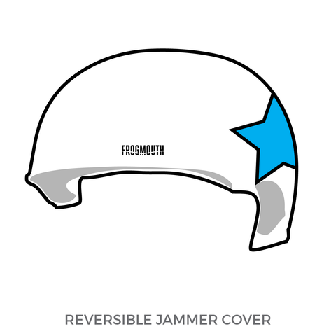 San Diego Derby United: Jammer Helmet Cover (White)