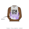 Lilac City Roller Derby Sass: 2019 Uniform Jersey (White)