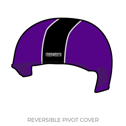 Lilac City Roller Derby Sass: Pivot Helmet Cover (Purple)