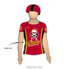 Queen City Roller Derby Saucies: 2019 Uniform Jersey (Red)