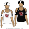 Savannah Derby Devils: Reversible Scrimmage Jersey (White Ash / Black Ash)