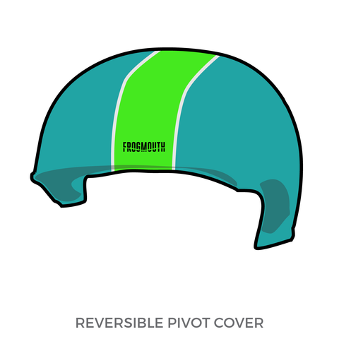 Savannah Junior Roller Derby: Pivot Helmet Cover (Teal)