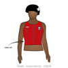 Conroe Roller Derby Conroe Scallywags: Uniform Jersey (Red2)