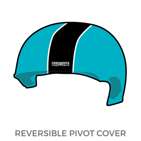 Squamish Womens Roller Derby Sea to Sky Sirens: 2018 Pivot Helmet Cover (Teal)
