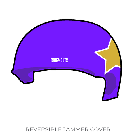 Big Easy Rollergirls Second Line: 2019 Jammer Helmet Cover (Purple)