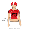 Beach Cities Roller Derby Shark Bites: Uniform Jersey (Red)