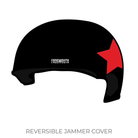 Beach Cities Roller Derby Shark Bites: Jammer Helmet Cover (Black)