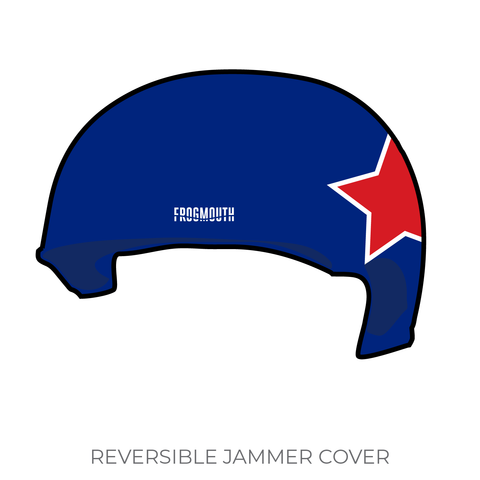 Brew City Bruisers Shevil Knevils: 2019 Jammer Helmet Cover (Blue)
