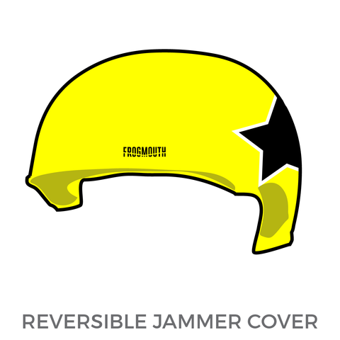 Shore Points Roller Derby: Jammer Helmet Cover (Yellow)