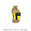 Shore Points Roller Derby: Uniform Jersey (Yellow)