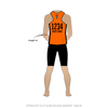 Sin City Junior Rollers: Reversible Uniform Jersey (BlackR/OrangeR)