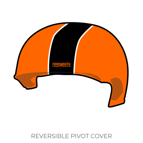 Sin City Junior Rollers: 2019 Pivot Helmet Cover (Orange)