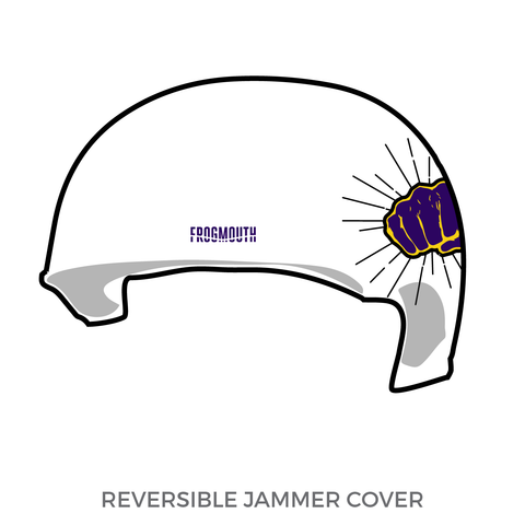 Skate Club: Jammer Helmet Cover (White)