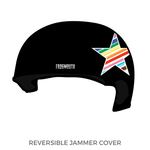 Inner West Roller Derby Skatecrashers: Jammer Helmet Cover (Black)