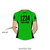 Pacific Roller Derby Hulagans: 2017 Uniform Jersey (green)