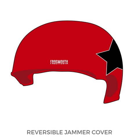Small Town Roller Derby Outlaws: 2019 Jammer Helmet Cover (Red)