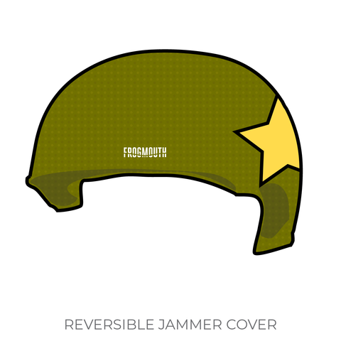 Arch Rival Roller Derby Smashinistas: 2018 Jammer Helmet Cover (Green)