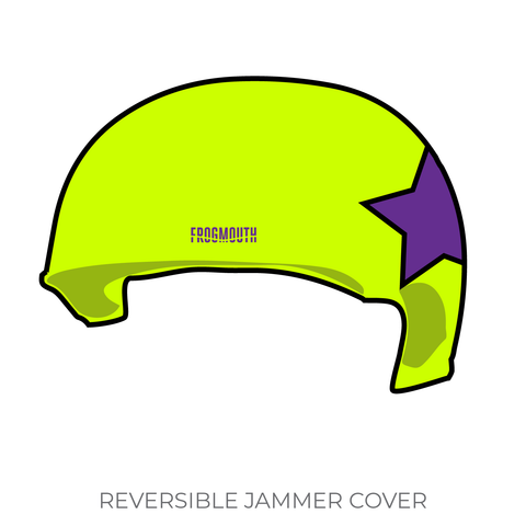 Smoky Mountain Rollergirls: 2019 Jammer Helmet Cover (Green)