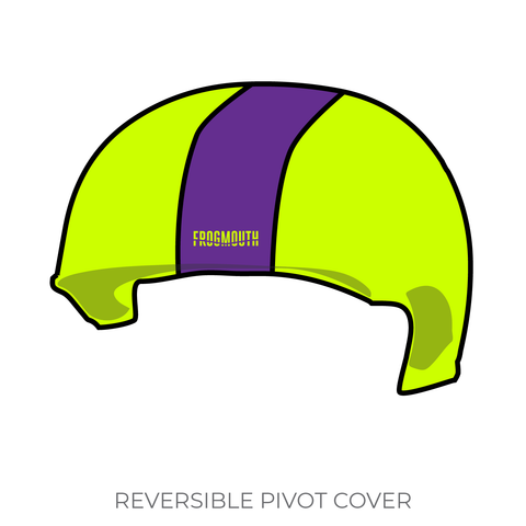 Smoky Mountain Rollergirls: 2019 Pivot Helmet Cover (Green)