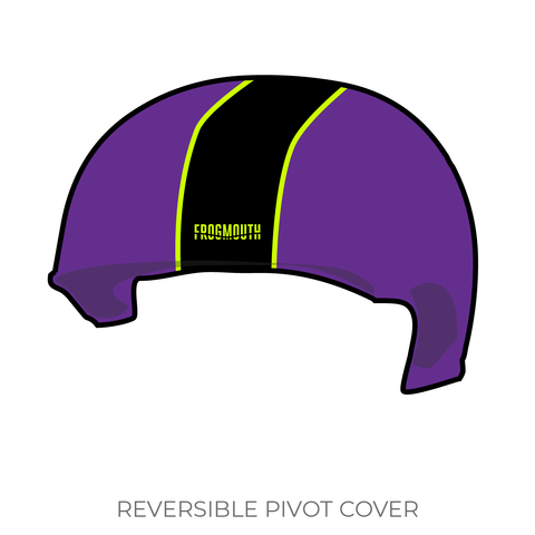 Smoky Mountain Rollergirls: 2019 Pivot Helmet Cover (Purple)