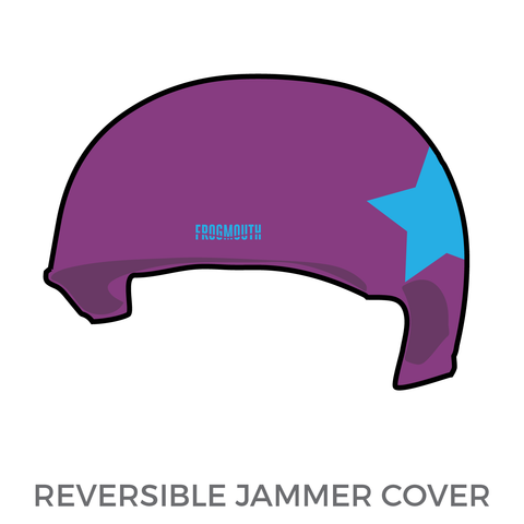 Sonoma County Roller Derby: 2018 Jammer Helmet Cover (Purple)