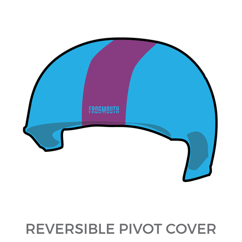 Sonoma County Roller Derby: 2018 Pivot Helmet Cover (Teal)