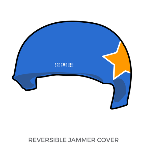 South Coast Roller Derby: Jammer Helmet Cover (Blue)