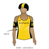 Southern Illinois Roller Girls: 2017 Uniform Jersey (yellow option 1)