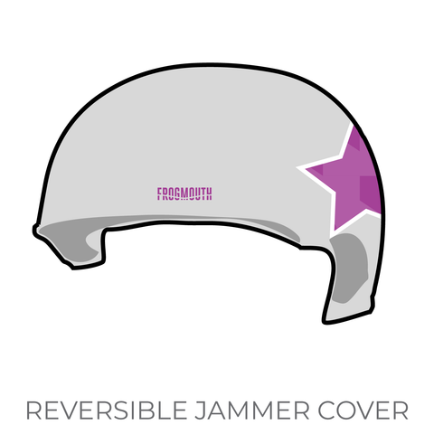 Southern Maryland Roller Derby: 2019 Jammer Helmet Cover (Gray)