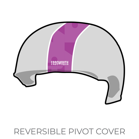 Southern Maryland Roller Derby: 2019 Pivot Helmet Cover (Gray)