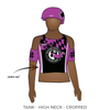 Southern Maryland Roller Derby: 2017 Uniform Jersey (Black Option 1)