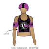Southern Maryland Roller Derby: 2017 Uniform Jersey (Black Option 2)