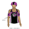 Southern Maryland Roller Derby: 2017 Uniform Jersey (Black Option 1)