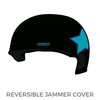 State College Roller Derby: Two pairs of 1-Color Reversible Helmet Covers
