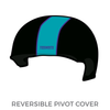 State College Roller Derby: Two pairs of 1-Color Reversible Helmet Covers
