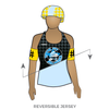 Capital City Roller Girls Steal Magnolias: Reversible Uniform Jersey (BlueR/BlackR)