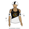 Steel City Roller Derby League: Reversible Uniform Jersey (BlackR/WhiteR)