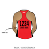 Stillwater Roller Derby: Reversible Uniform Jersey (BlackR/RedR)