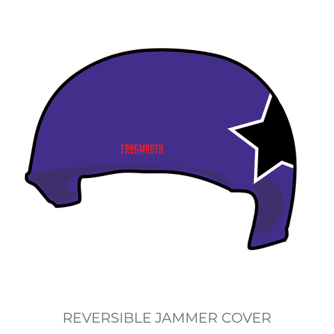 Arch Rival Roller Derby Stunt Devils: Jammer Helmet Cover (Purple)