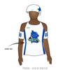 Subdued City Rollers: 2019 Uniform Jersey (White)