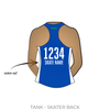 Subdued City Rollers: 2019 Uniform Jersey (Blue)