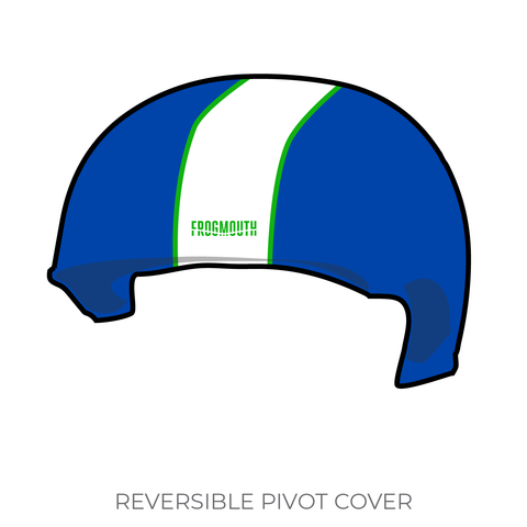 Subdued City Rollers: Pivot Helmet Cover (Blue)