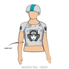 Queen City Roller Girls Subzero Sirens: Reversible Uniform Jersey (BlackR/GrayR)