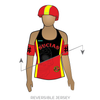 Crossroads City Derby Sucias: Reversible Uniform Jersey (BlackR/RedR)