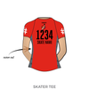 Ithaca League of Women Rollers SufferJets: 2019 Uniform Jersey (Red)